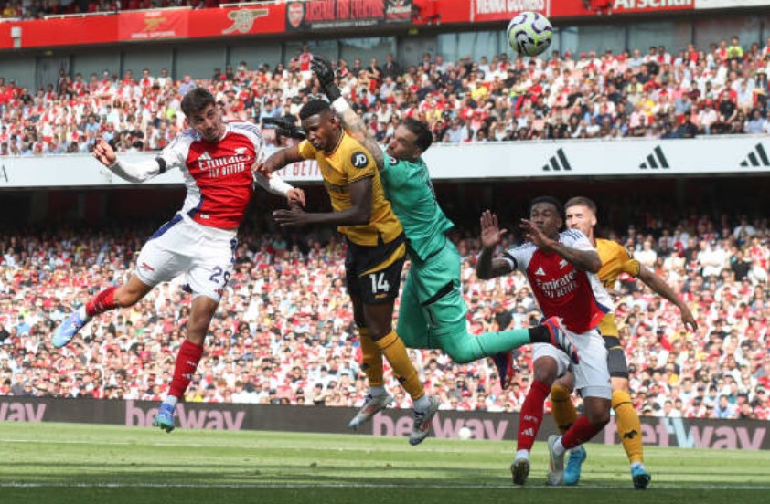 5 điểm nhấn Arsenal 2-0 Wolves: Đối trọng của Saka; Vùng đất của Rice và Havertz_695aa5cd07cdc.jpeg