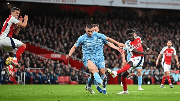 5 điểm nhấn Arsenal 3-0 Nottingham: Áp đảo toàn diện; Thần đồng tỏa sáng_695a877f84726.jpeg