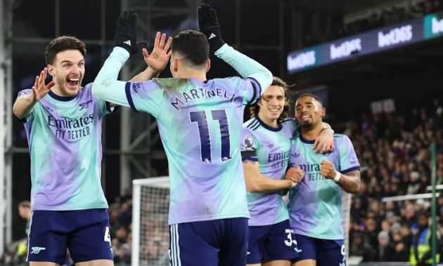 5 điểm nhấn Crystal Palace 1-5 Arsenal: Jesus lột xác; Thông điệp đanh thép của Mikel Arteta_695a808120c26.jpeg