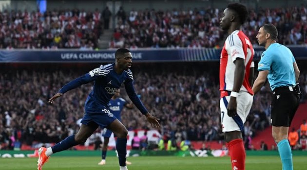 Arsenal 0-1 PSG: Gục ngã bởi Dembele; Hy vọng mong manh_695a57357ce3b.jpeg