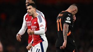 Arsenal 1-0 Shakhtar Donetsk: Mũi khoan lợi hại; Nỗi lo sau chiến thắng_695a91a92bdd8.jpeg