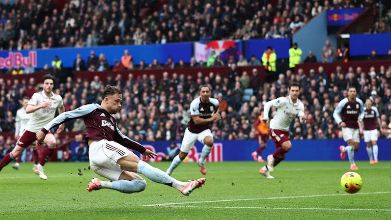 Arsenal 1-2 Aston Villa: Bàn thắng muộn của Buendia quyết định trận đấu_695a1978d1e09.jpeg