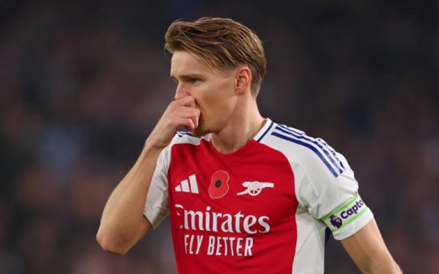Arsenal bỏ ngỏ ngày Odegaard trở lại, ưu tiên hồi phục an toàn_695a263fe0801.jpeg