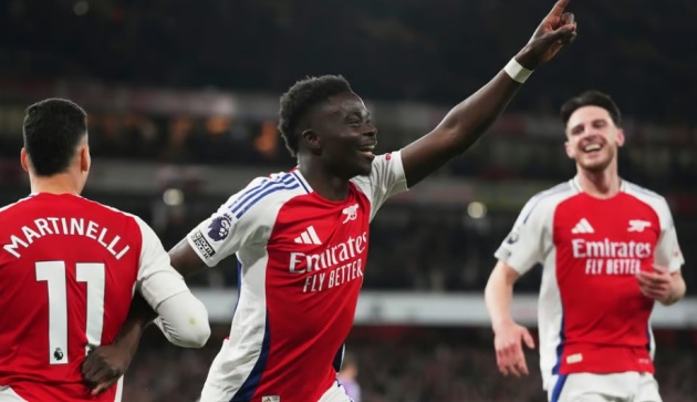 Arsenal đánh bại Fulham: Thông điệp của Saka; Sẵn sàng thách đấu Real_695a5ffb9b1ef.jpeg