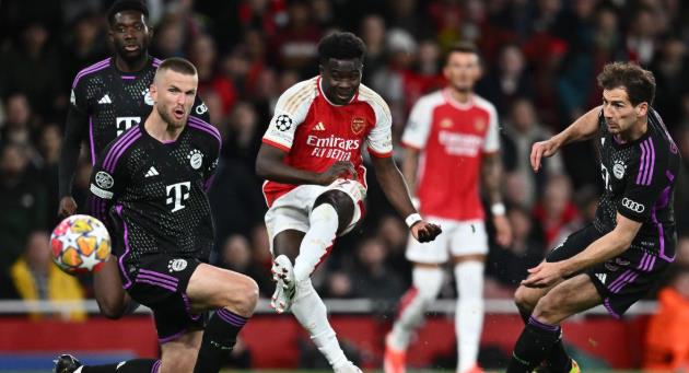Arsenal đối mặt Bayern Munich với cơ hội thay đổi lịch sử đối đầu_695a345cc2f39.jpeg