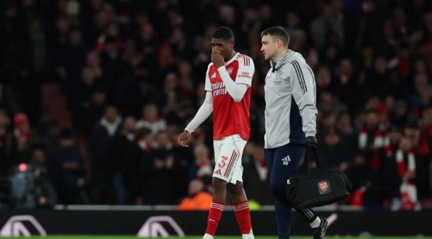 Arsenal khủng hoảng hàng thủ nghiêm trọng khi Mosquera chấn thương_695a1a8e44d82.jpeg