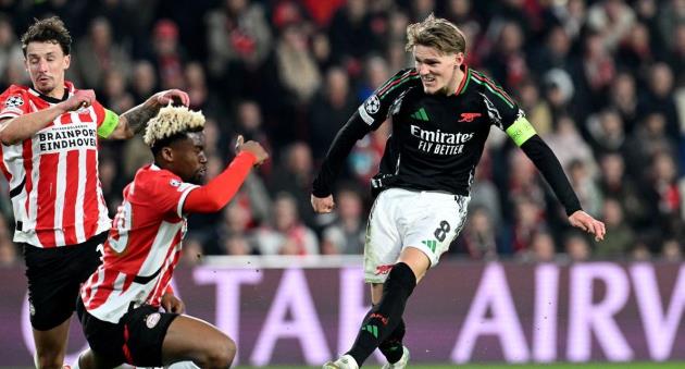 Arsenal lập kỷ lục Champions League sau màn hủy diệt PSV_695a699988f30.jpeg