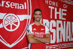 Arsenal nguy cơ mất 5 trụ cột trận Leicester, cú hích Merino_695a98d856bc4.jpeg