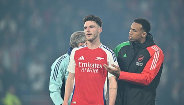 Arsenal thất bại, người hâm mộ chỉ trích phát biểu của Declan Rice_695a5405efe22.jpeg