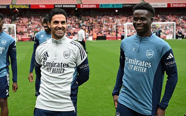 Arteta ca ngợi Saka trước cột mốc đáng nhớ tại Arsenal_695a2c075e0de.jpeg