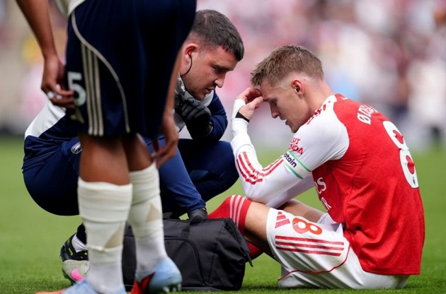 Arteta xác nhận Odegaard tái phát chấn thương_695a311744595.jpeg