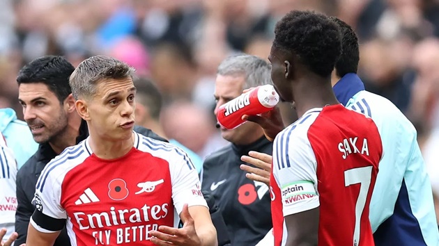 Chấn thương của Saka và Trossard mang lại 2 thái cực cho Arsenal_695a880848766.jpeg