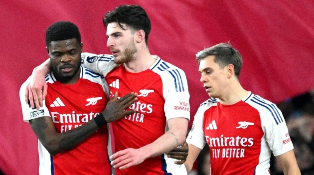 Đội hình Arsenal đấu Leicester: Trossard thay Havertz; Cờ đến tay Nwaneri_695a6f4490b32.jpeg