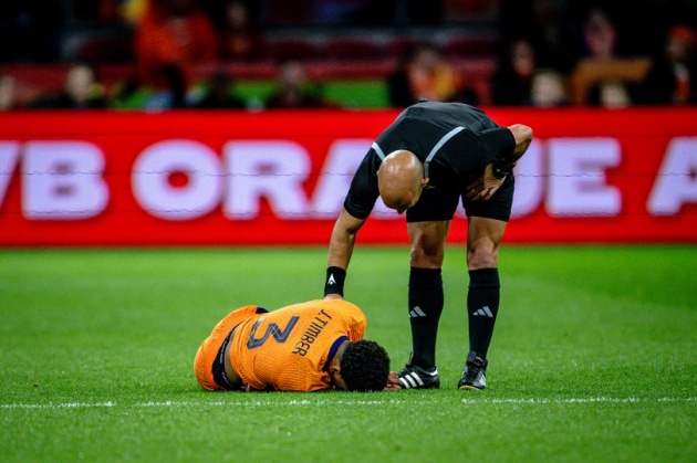 Jurrien Timber trấn an Arsenal trước đại chiến Tottenham_695a20dbb20b4.jpeg