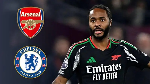 Romano làm rõ tương lai của Sterling tại Arsenal và Chelsea_695a7f7886791.jpeg