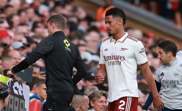 William Saliba sẵn sàng ra sân, Arsenal có thêm lựa chọn_695a3187de582.jpeg
