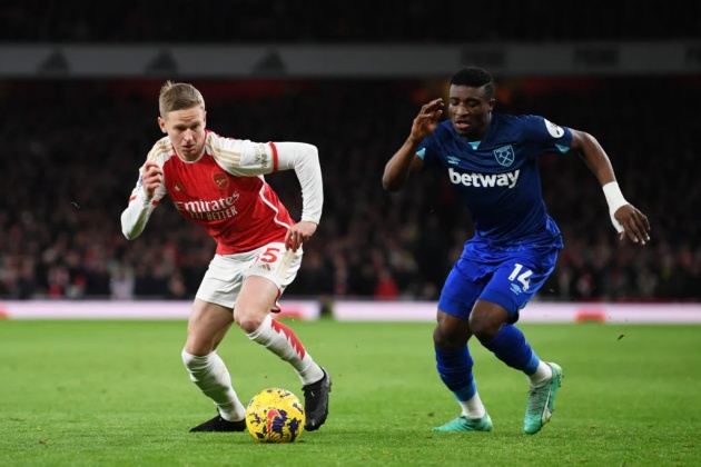 Zinchenko – món quà chia tay hoàn hảo giúp Arsenal chốt Mohammed Kudus?_695a47914f173.jpeg