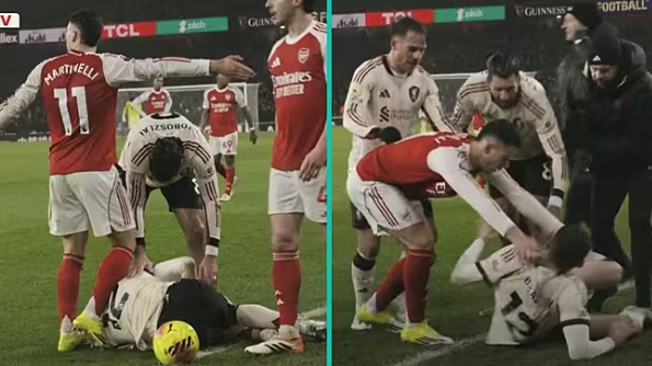 Martinelli gây phẫn nộ khi đẩy Bradley đang chấn thương_69831de8f3d15.jpeg